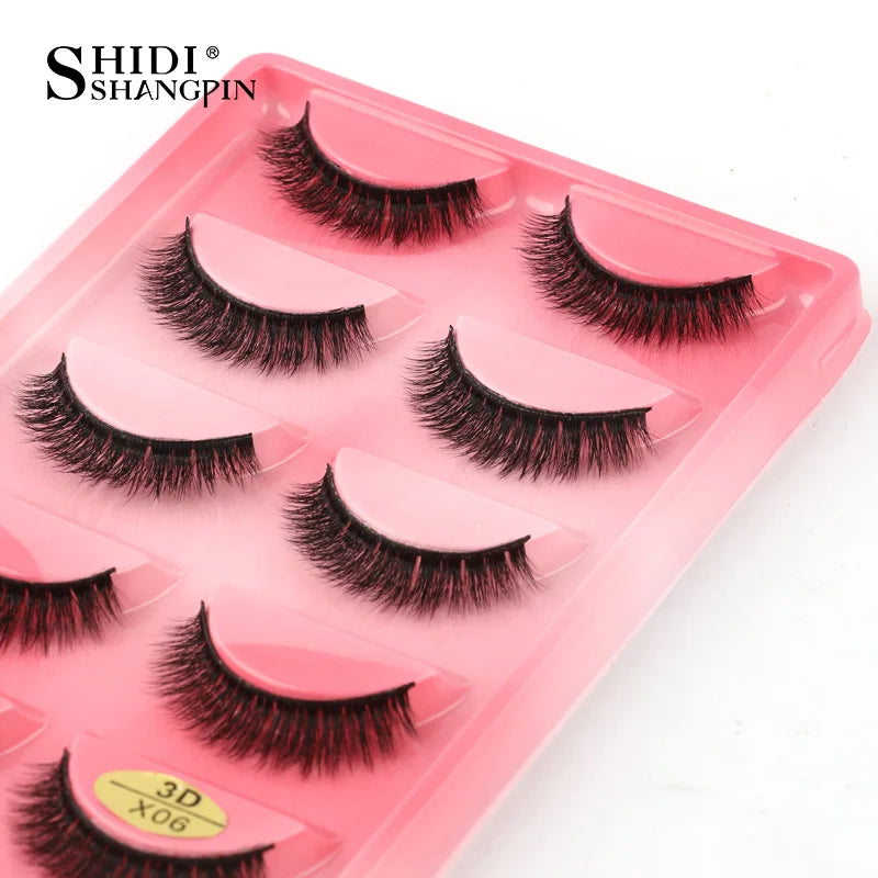 3D Mink Cílios Macio Faux Cils