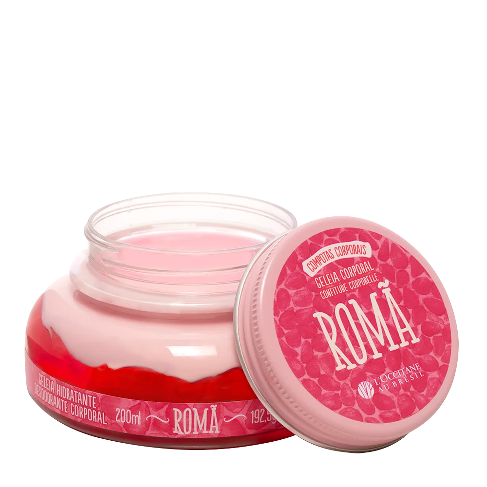 L'Occitane 200ml Romã Desodorante Corporal Geléia Hidratante