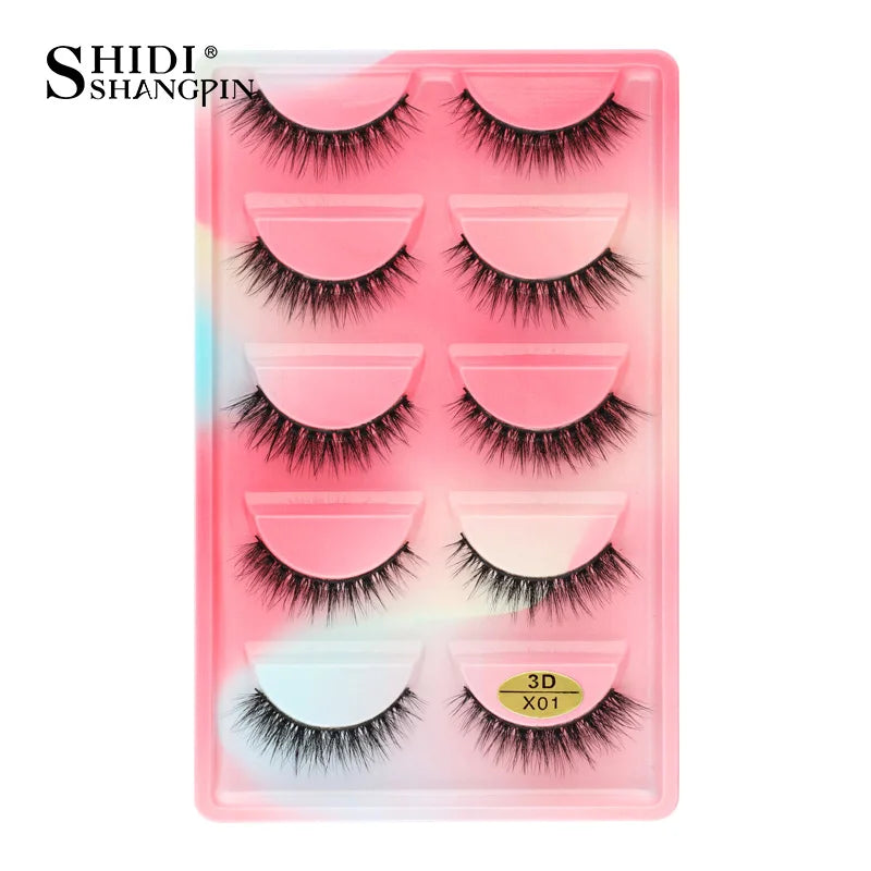 3D Mink Cílios Macio Faux Cils