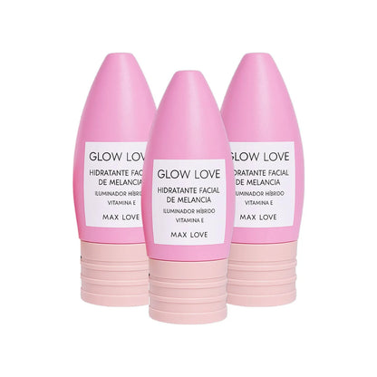 Hidratante Facial Melancia Glow Love 60g Max Love-com Ácido Hialurônico