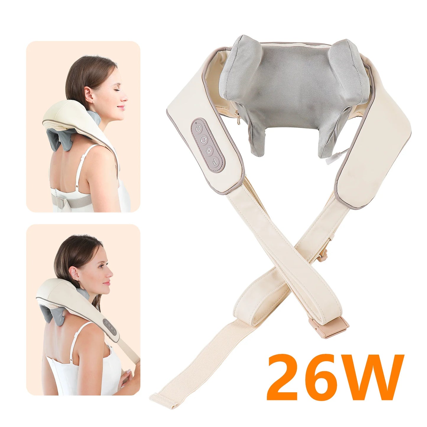 Foreverlily 26W Massageador de Pescoço e Ombro Sem Fio