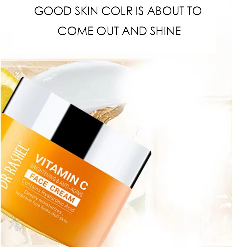 Vitamina C Creme Facial Clareador Hidratante Melhorar Linhas Finas Pele