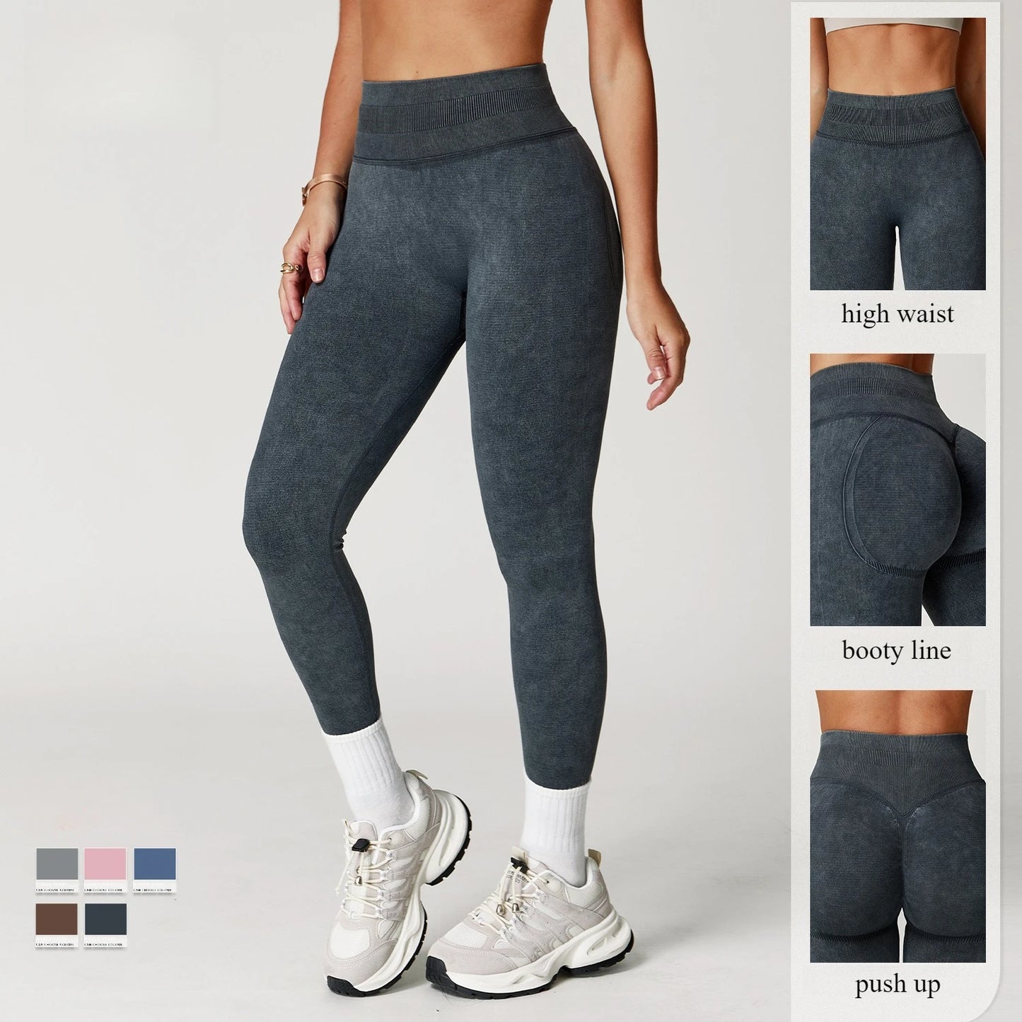 Calça legging sem costura