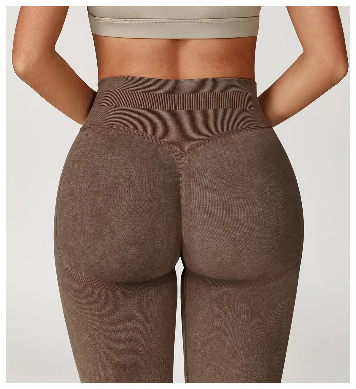 Calça legging sem costura