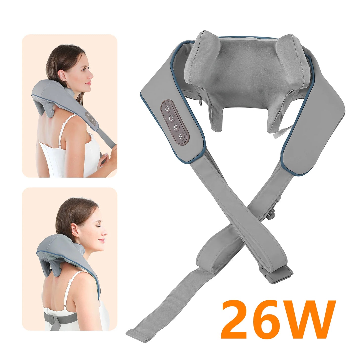 Foreverlily 26W Massageador de Pescoço e Ombro Sem Fio