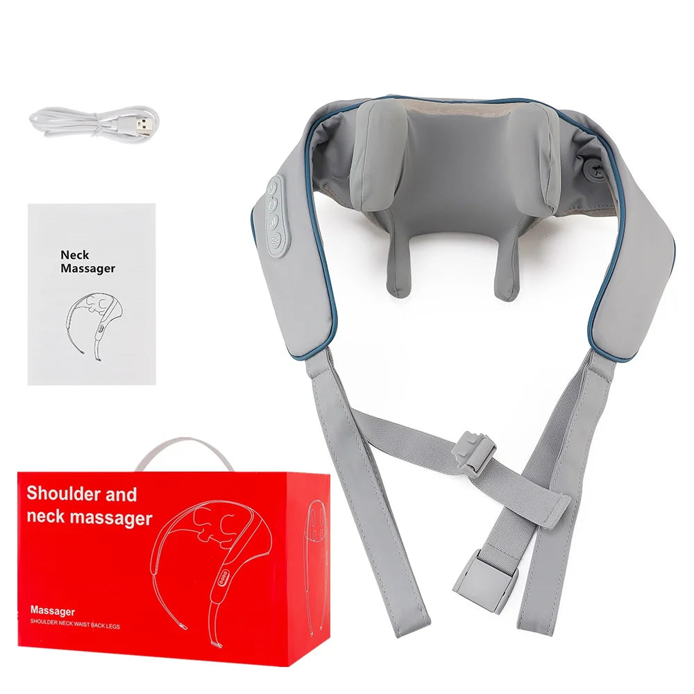 Foreverlily 26W Massageador de Pescoço e Ombro Sem Fio