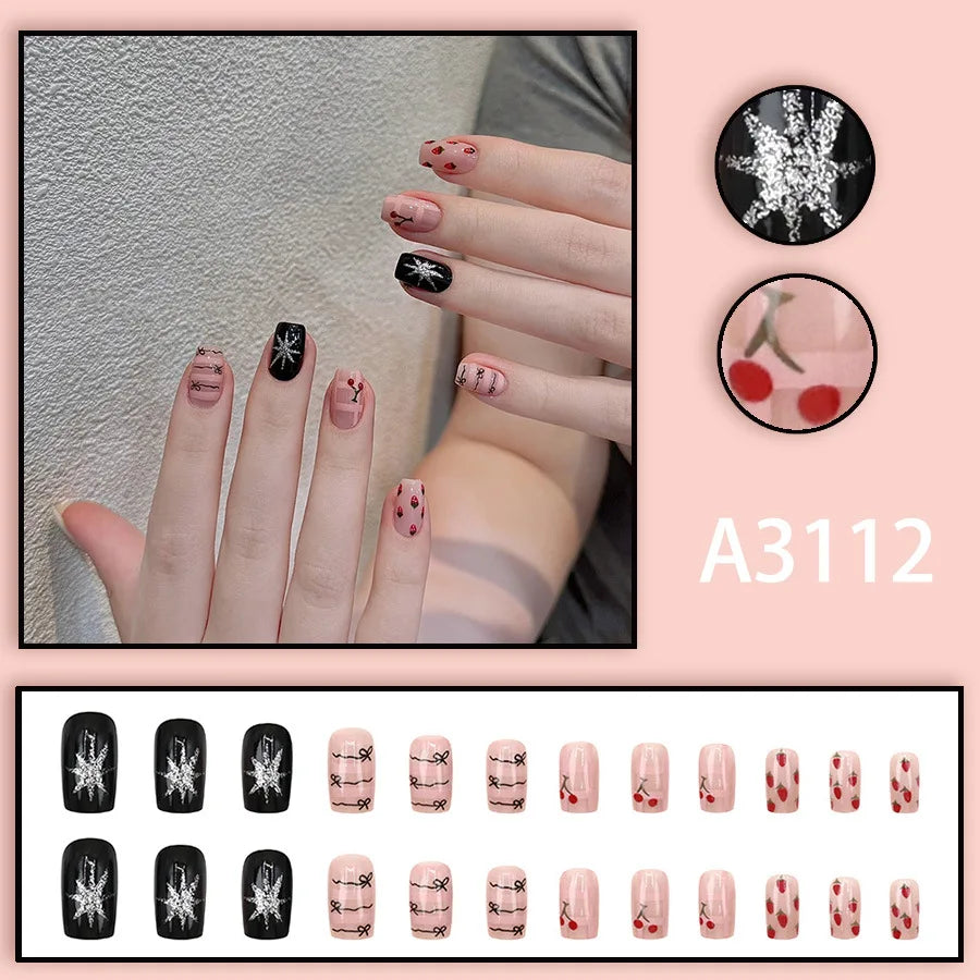 Unhas Rosa Gradiente