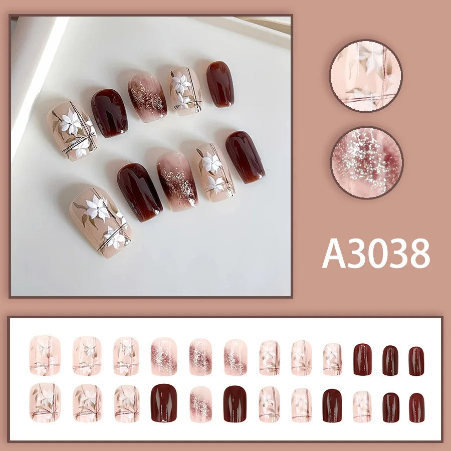 Unhas Rosa Gradiente