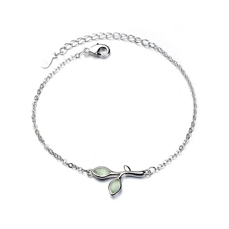 Pulseira Silver Duplo Amor Coração