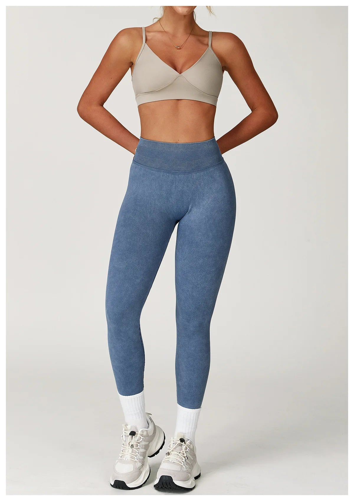 Calça legging sem costura