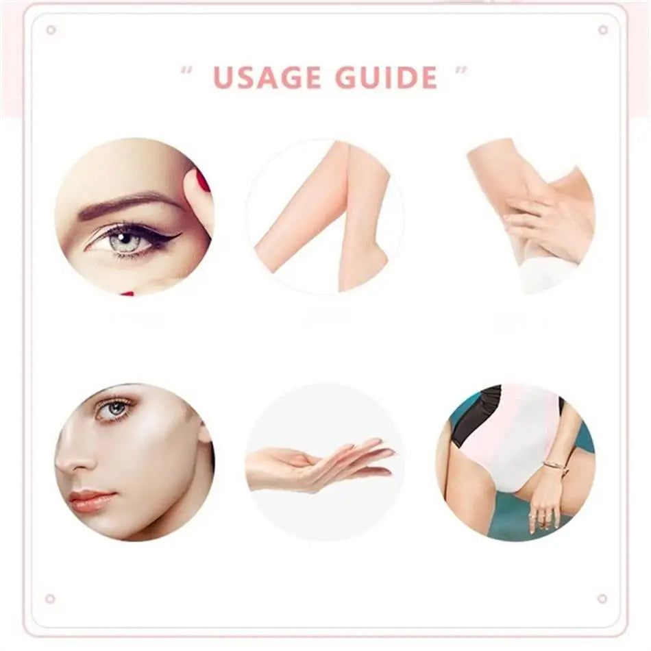 Aparador de sobrancelha elétrico Mini Depilador de sobrancelha facial