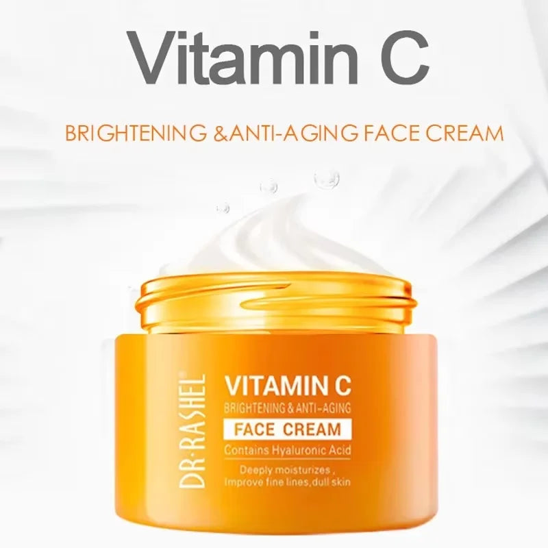 Vitamina C Creme Facial Clareador Hidratante Melhorar Linhas Finas Pele